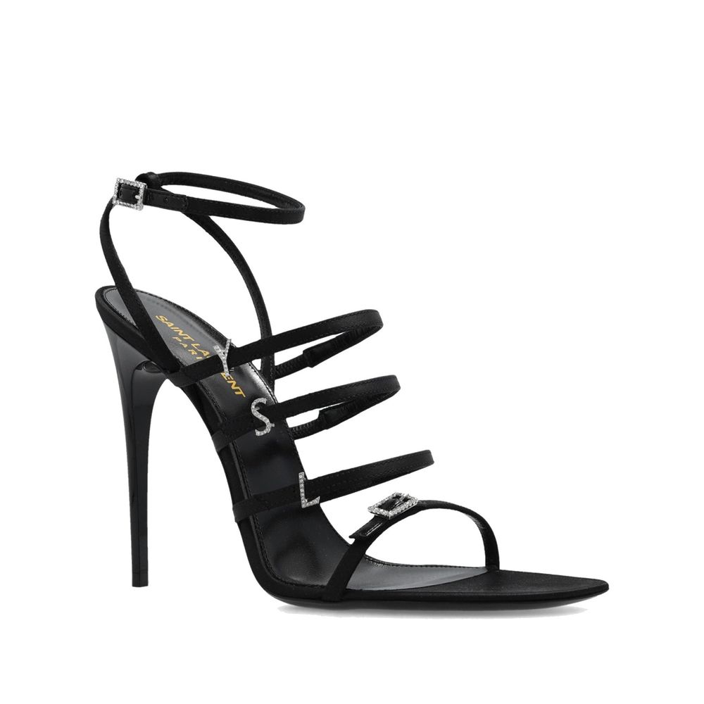 Saint Laurent Jerry Satin Sandals