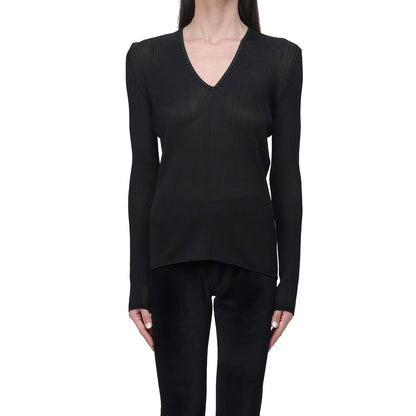 Tom Ford Sheer Fine-Ribbed Top