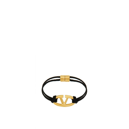 Valentino Garavani V-Logo Katoenen Armband