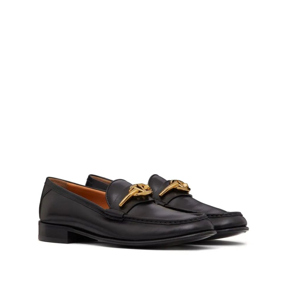 Valentino Garavani V-Logo Moon leren loafers