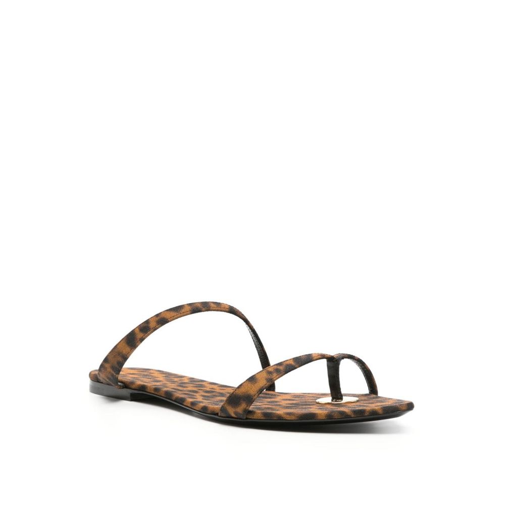 Saint Laurent Tanger platte sandalen