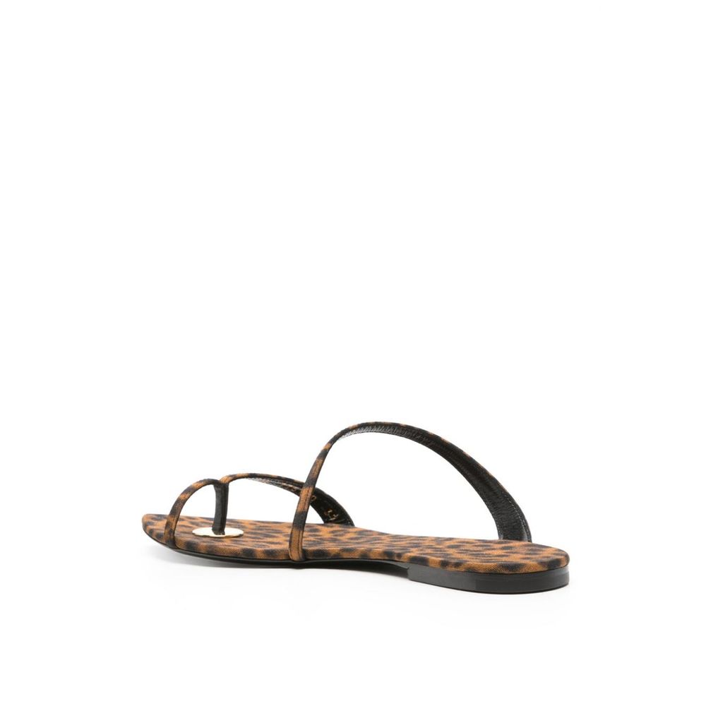 Saint Laurent Tanger platte sandalen