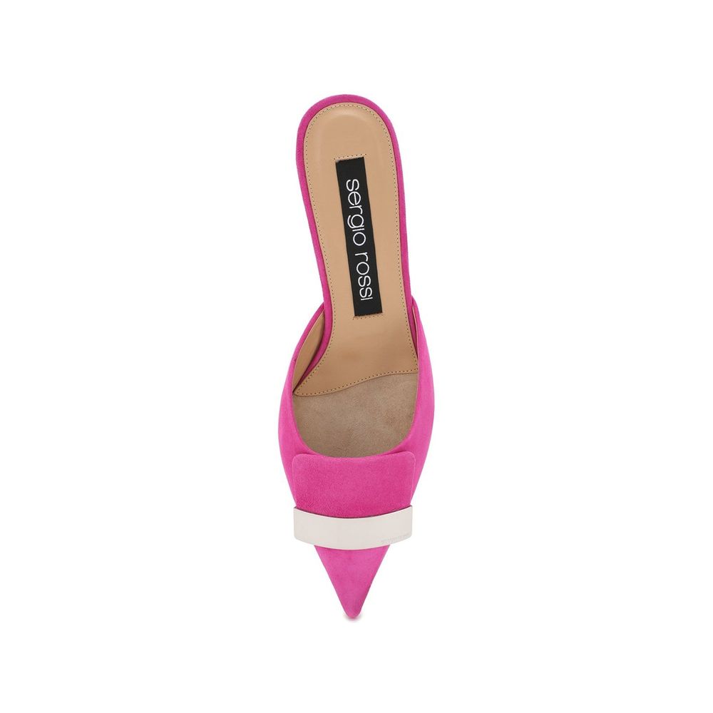 Mules en cuir Sergio Rossi