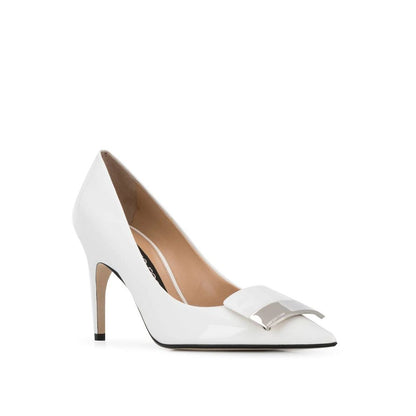 Sergio Rossi leren pumps
