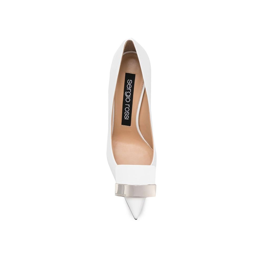Sergio Rossi leren pumps