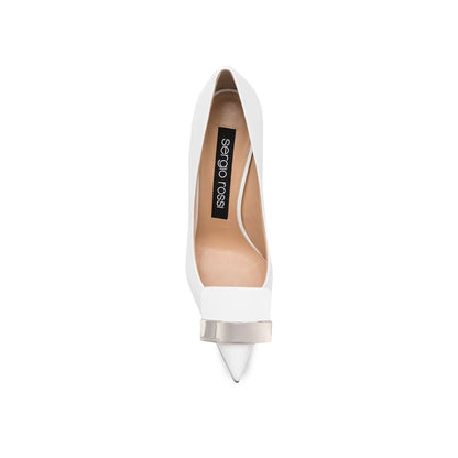 Sergio Rossi leren pumps