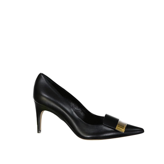 Sergio Rossi SR leren pumps