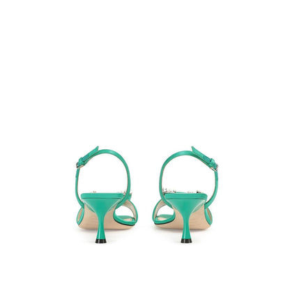 Sergio Rossi SR Twenty 060 Satin Sandalen