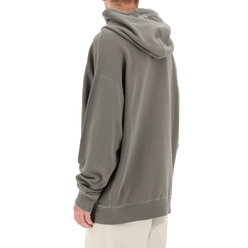 Marcelo Burlon Oversized Sweatshirt met Kap