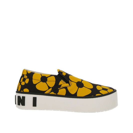 Marni Sneakers met Print en Slip-On Sluiting