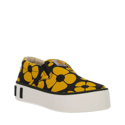 Marni Sneakers met Print en Slip-On Sluiting