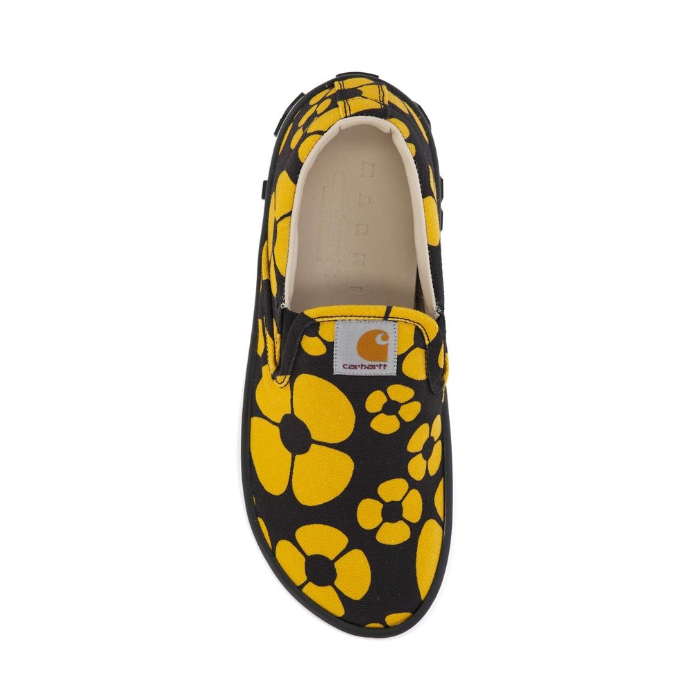 Marni Sneakers met Print en Slip-On Sluiting