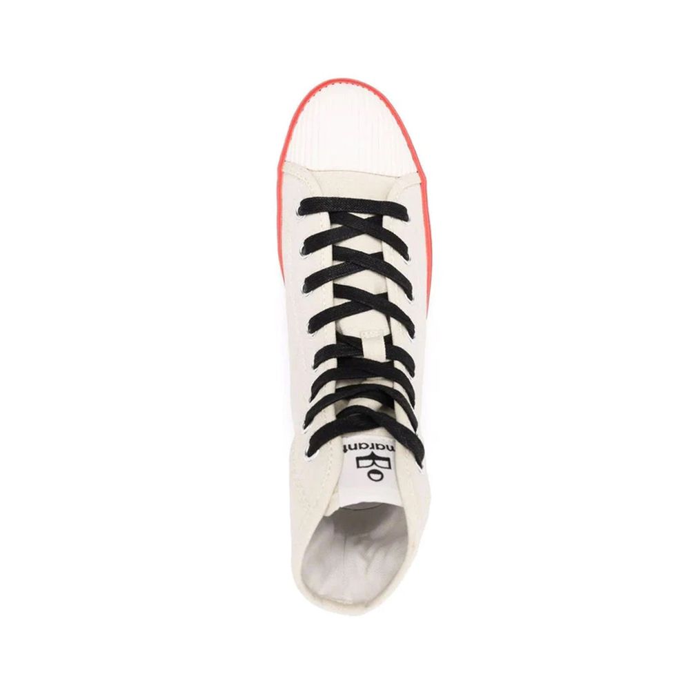 Sneakers en toile avec logo d'Isabel Marant