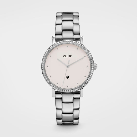 Cluse Zilveren Horloge van Roestvrij Staal