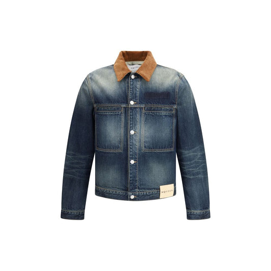 Veste en jean Alexander McQueen