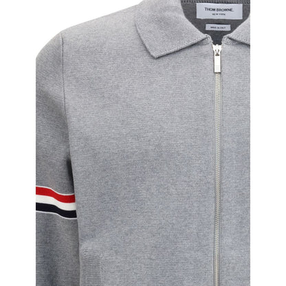 Sweatshirt à fermeture éclair Thom Browne