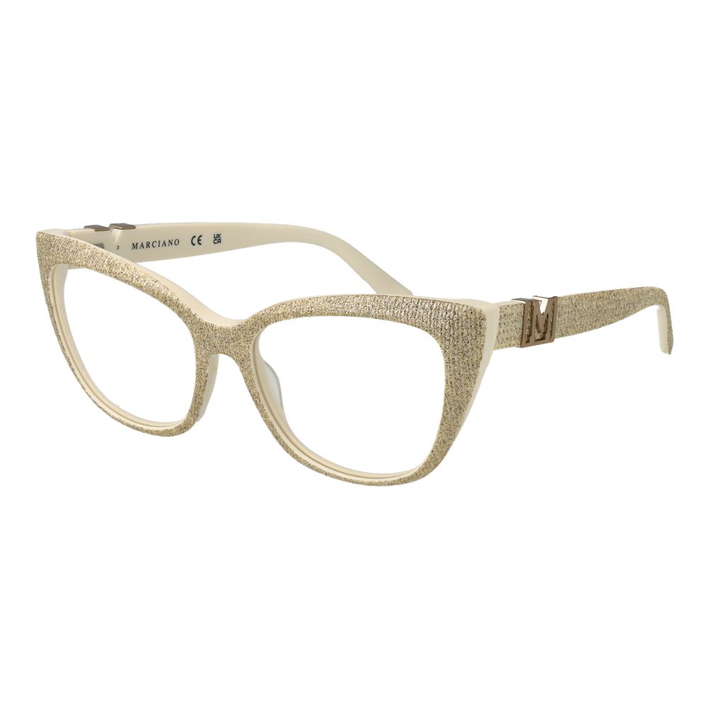 Monture de lunettes en or Cat Eye pour femmes - Marciano by Guess