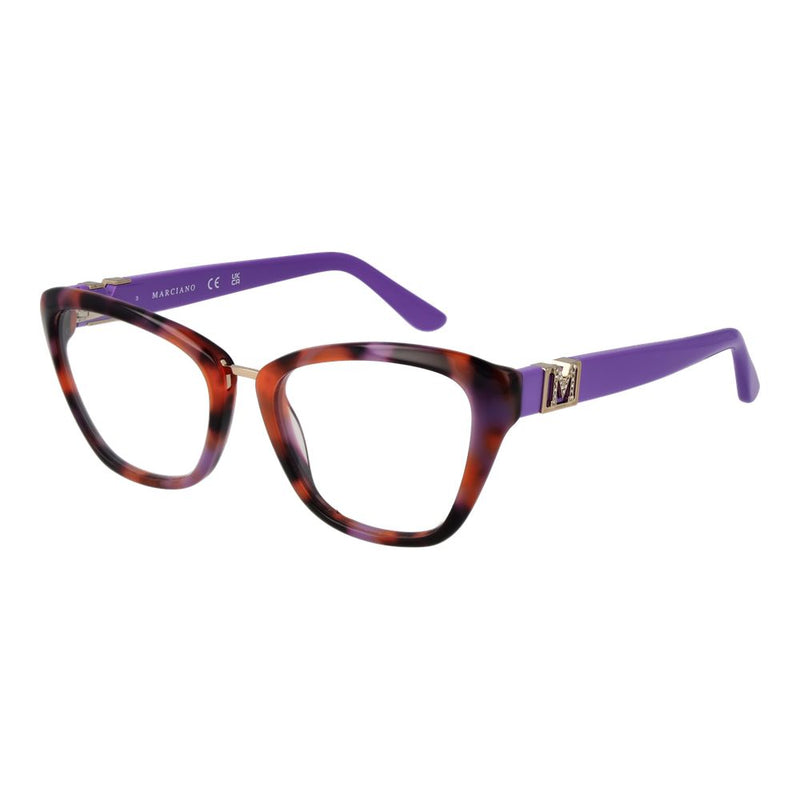 Monture de lunettes pour femmes Marron Marciano by Guess - Style Papillon