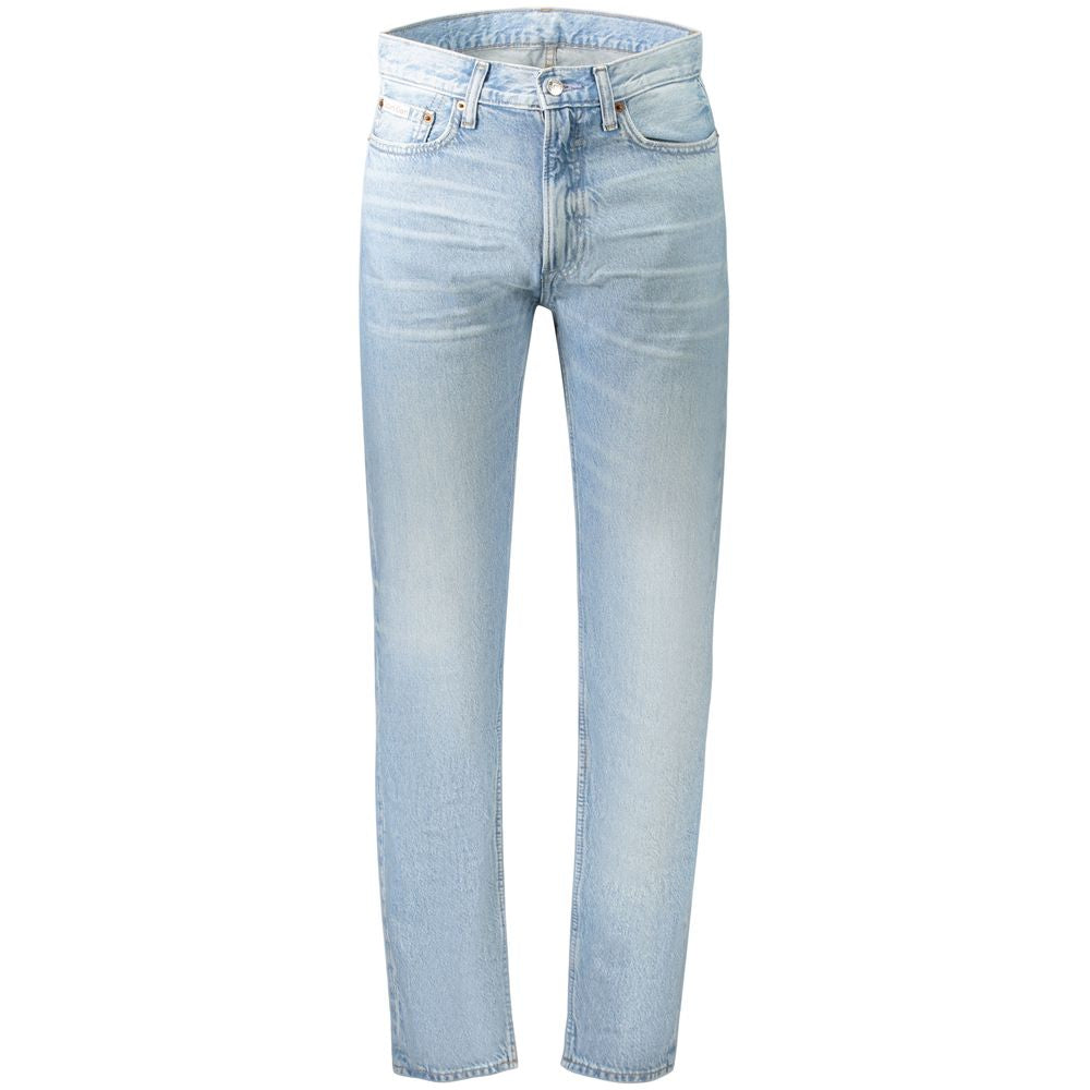 Jeans en coton bleu Calvin Klein pour homme