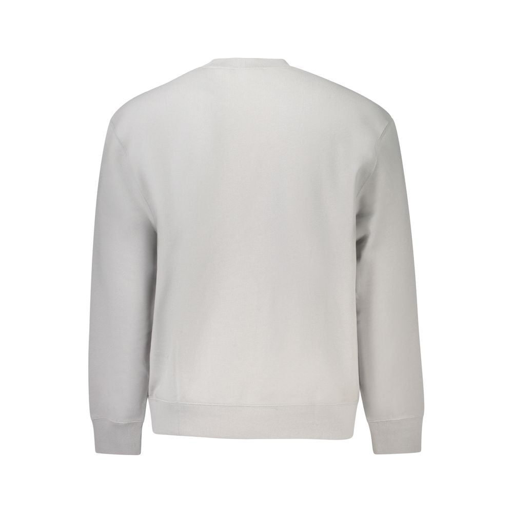 Pull en coton gris pour homme Calvin Klein