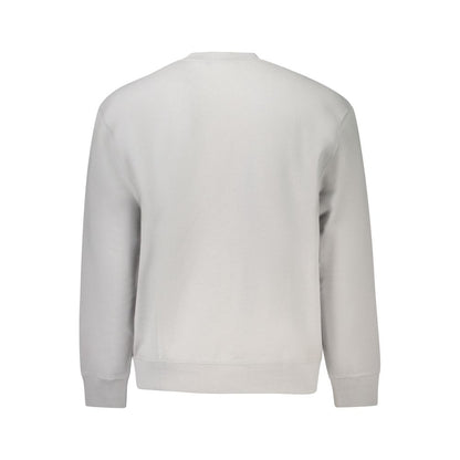 Pull en coton gris pour homme Calvin Klein
