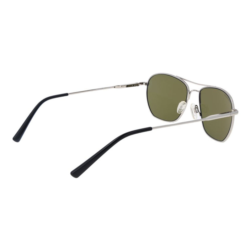 Serengeti Silver Unisex Aviator Sunglasses
