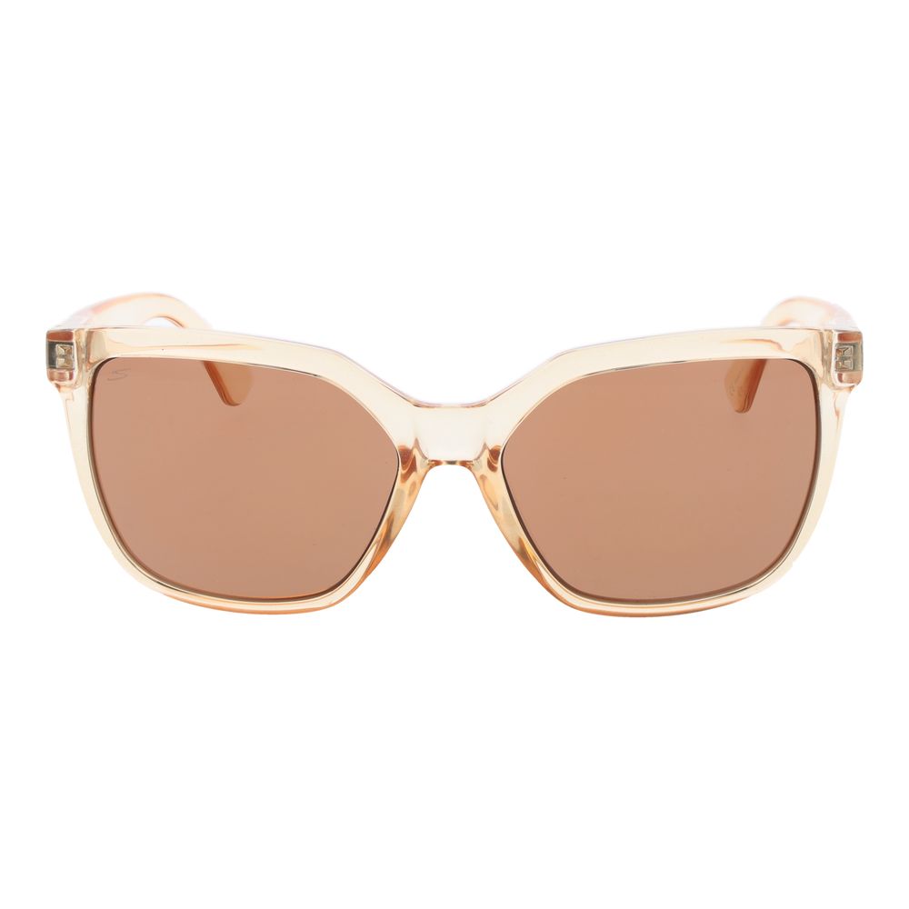 Serengeti Lunettes de Soleil Femmes Beige - Protection UV Élégante