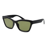 Serengeti Black Women Sunglasses - Chic Cat Eye Style