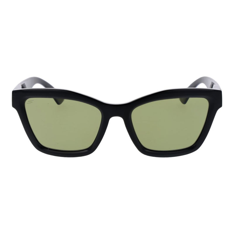 Serengeti Black Women Sunglasses - Chic Cat Eye Style
