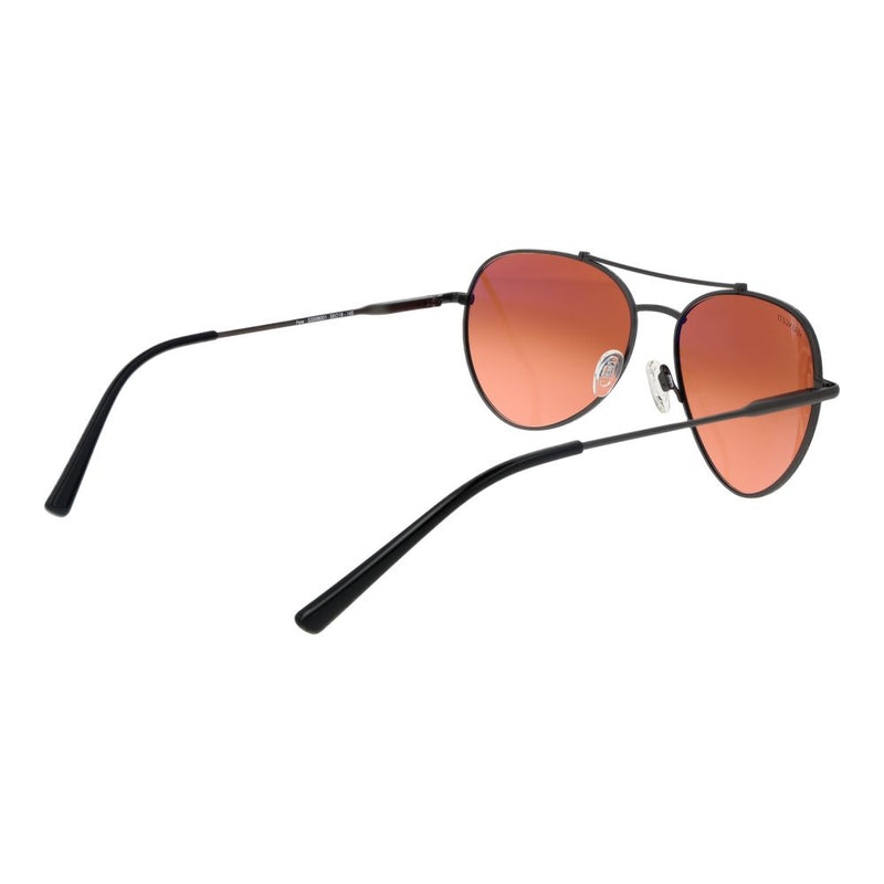 Serengeti Black Unisex Sunglasses - Photochromatic Aviator Style