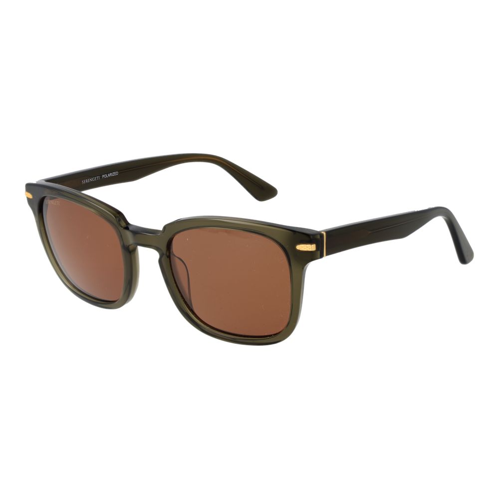 Serengeti Groene Unisex Zonnebril
