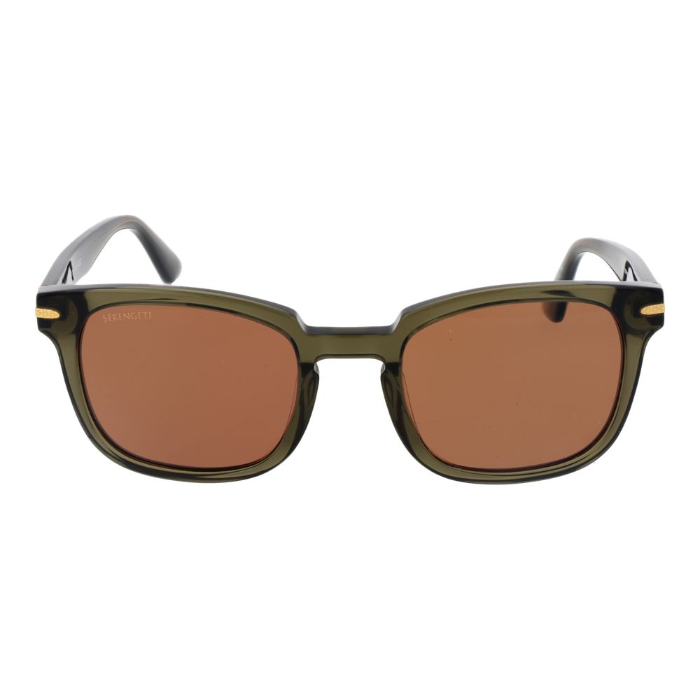 Serengeti Groene Unisex Zonnebril