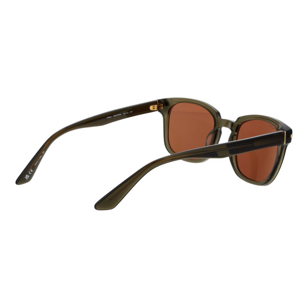 Serengeti Groene Unisex Zonnebril