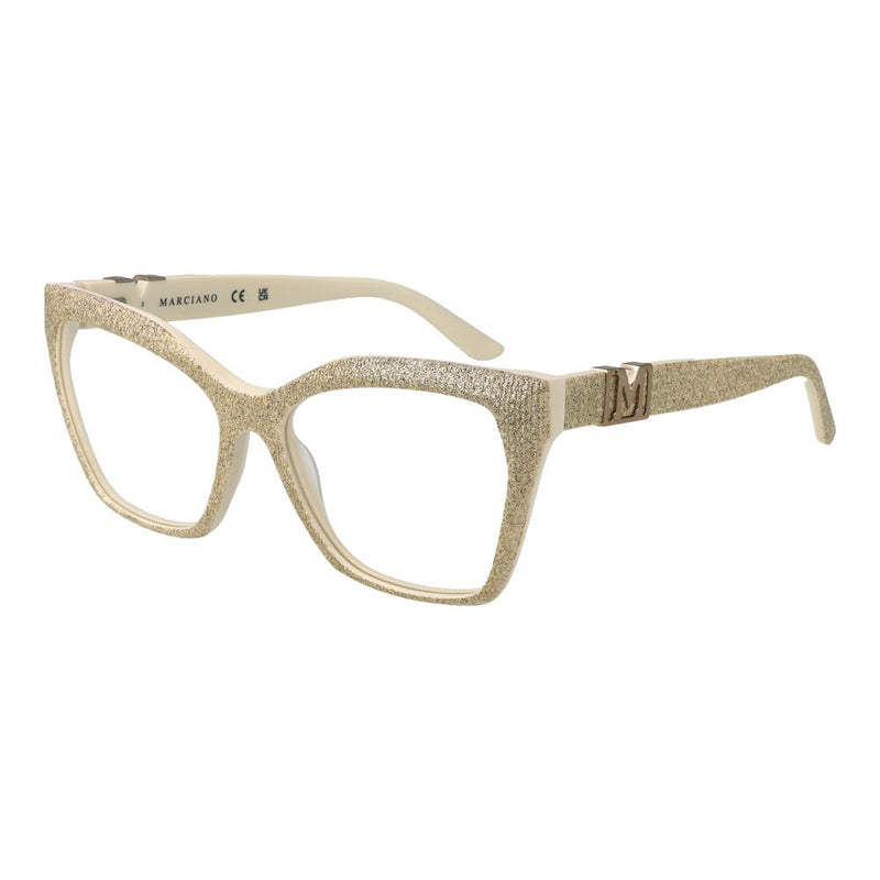 Marciano by Guess Gold Women Glasses Frame - Chic Butterfly Style