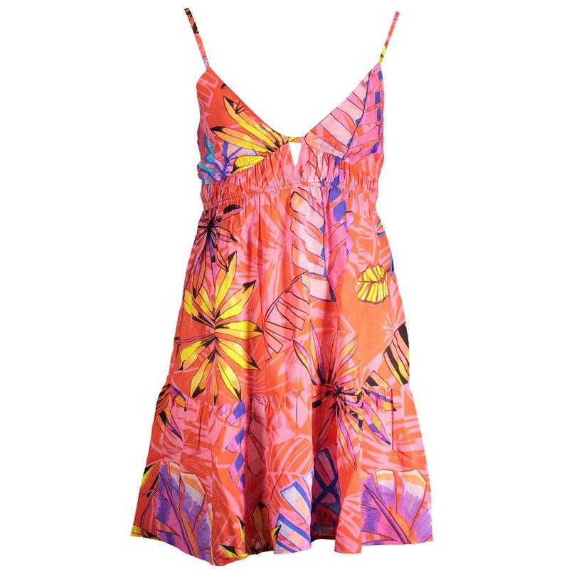 Robe Rouge Desigual en Polyester avec Bretelles Ajustables