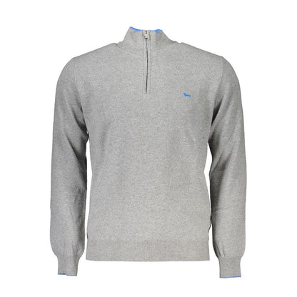 Harmont & Blaine Grey Viscosa Mens Sweater