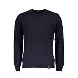 North Sails Blue Fabric Sweater - Long Sleeved Crew Neck