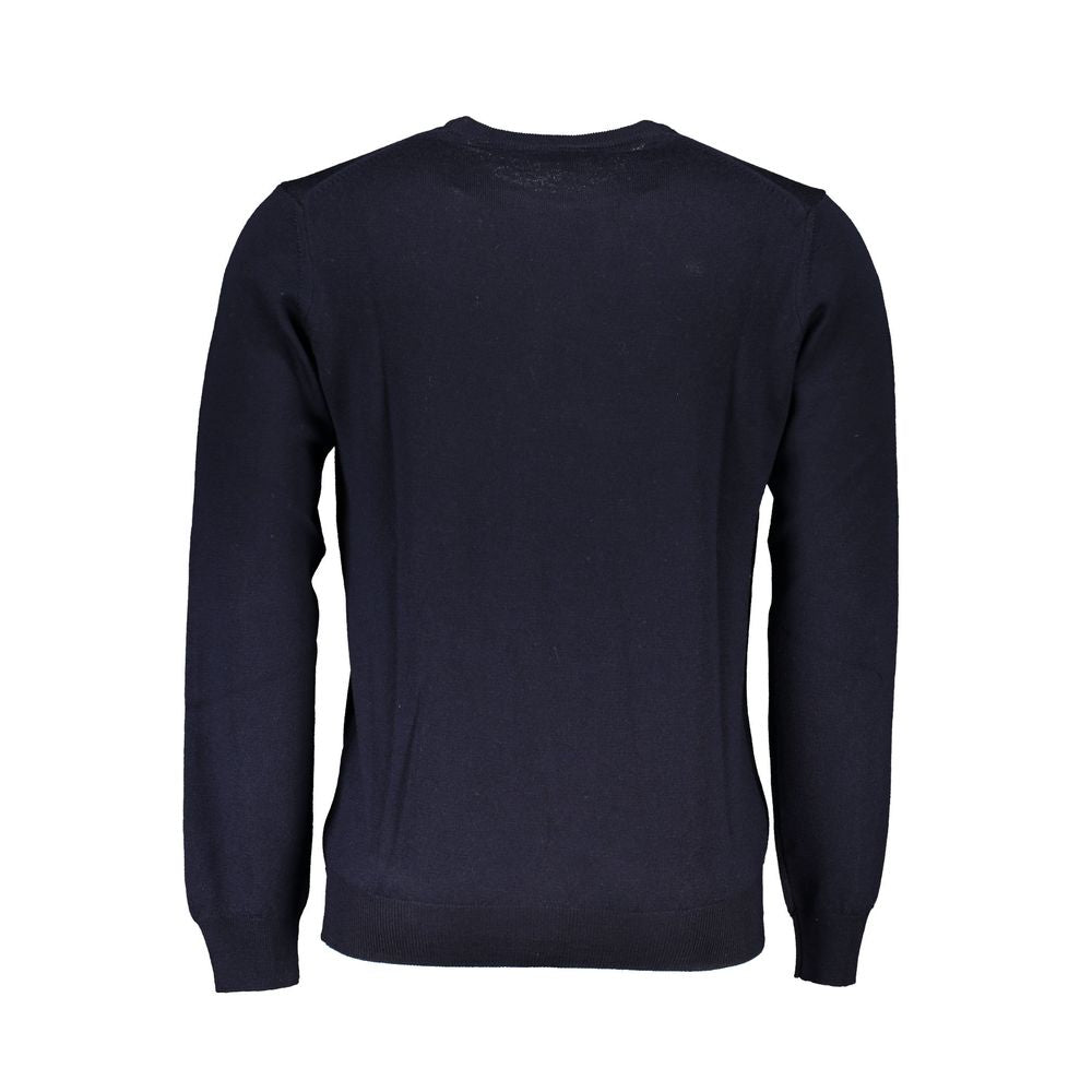 North Sails Blue Fabric Sweater - Long Sleeved Crew Neck