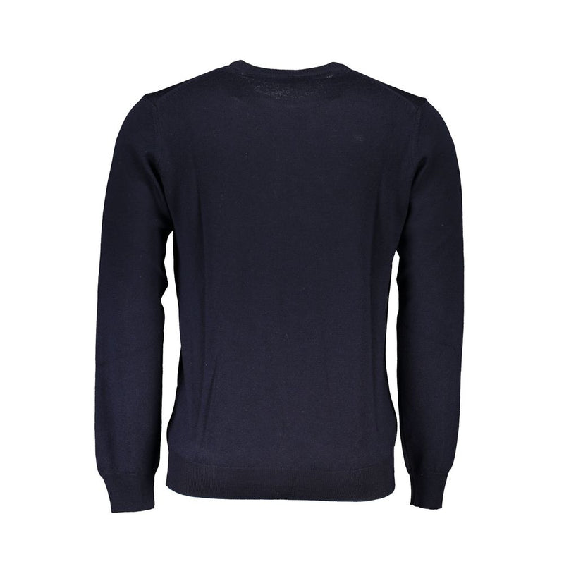 North Sails Blue Fabric Sweater - Long Sleeved Crew Neck