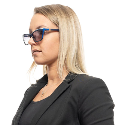 Lunettes de soleil bleues Carolina Herrera pour femmes