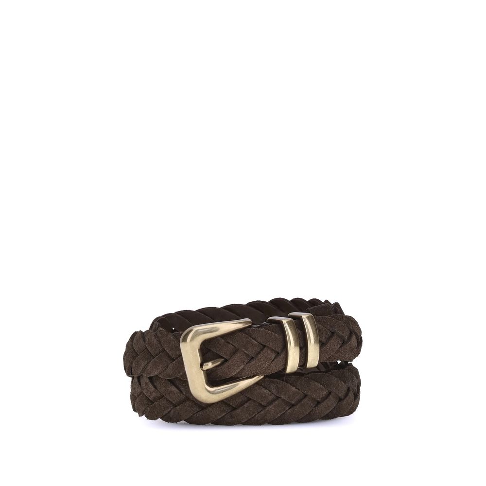 Brunello Cucinelli Ceinture tressée en cuir