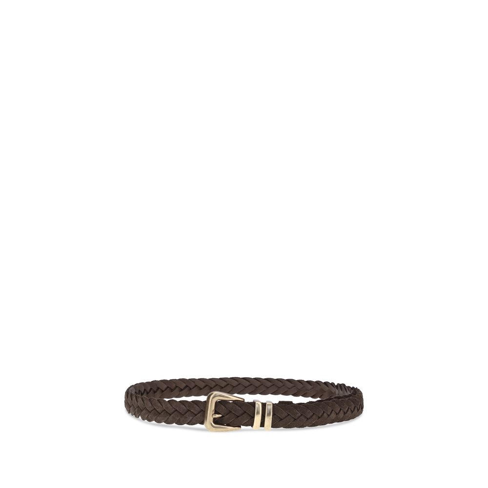 Brunello Cucinelli Ceinture tressée en cuir