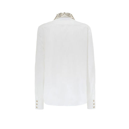 Gucci White Cotton Shirt
