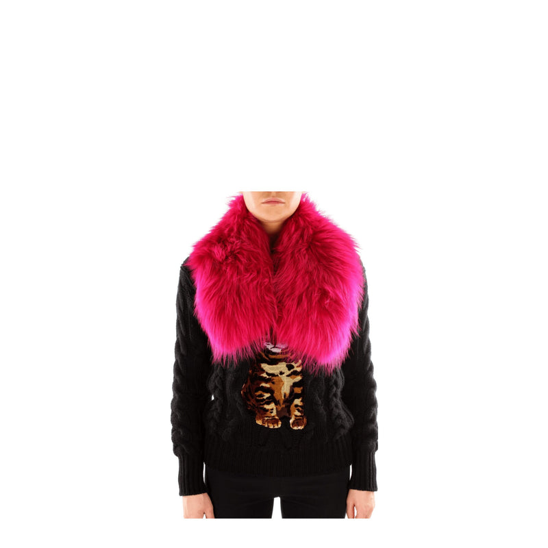 Mr. Mrs. Shirt Pink Fur Foulards - Luxurious Accessory