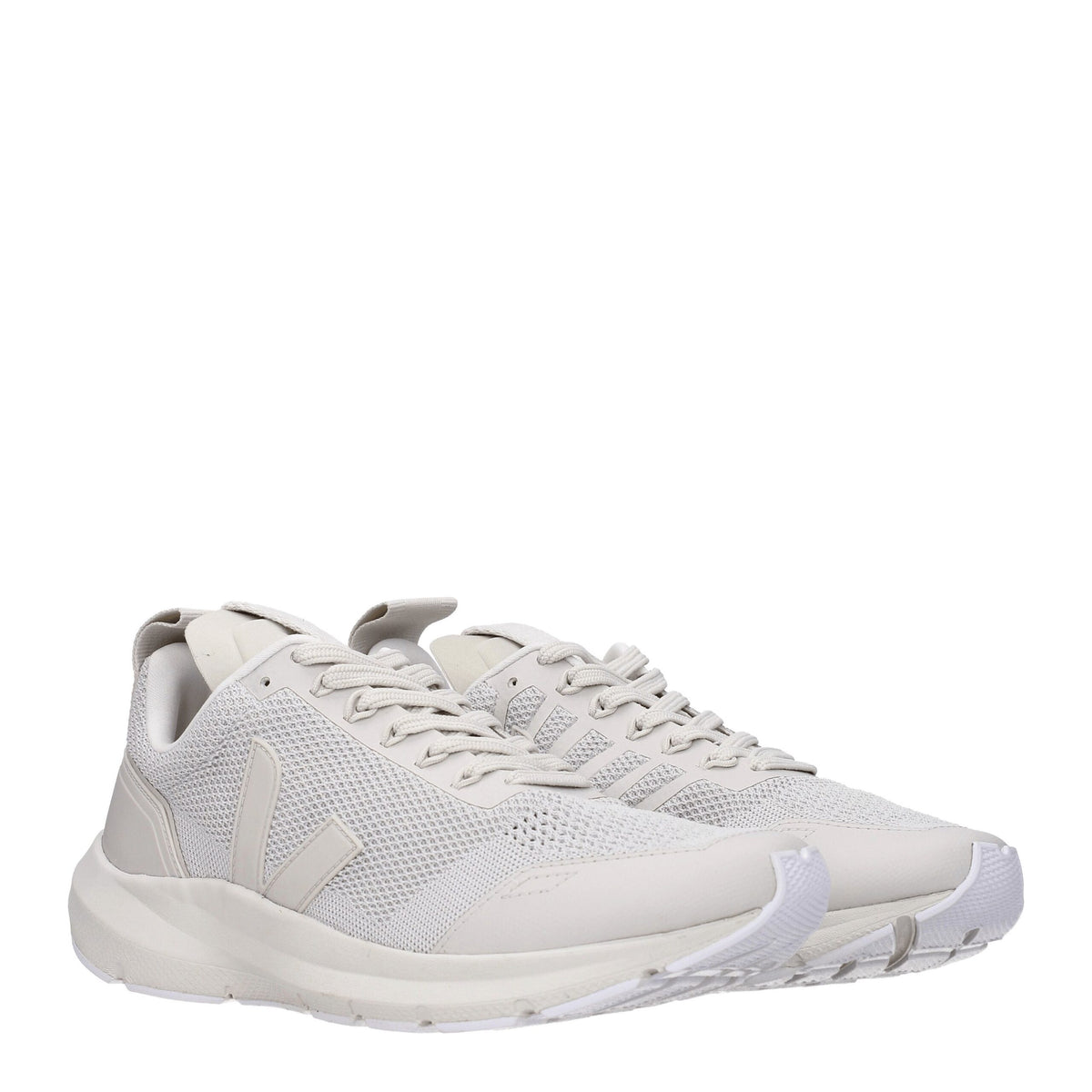 Veja Gray Fabric Athletic Sneakers for Men - Stylish & Durable