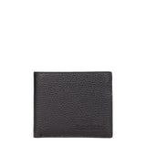 Testoni Portefeuille en Cuir Noir - Élégance et Praticité