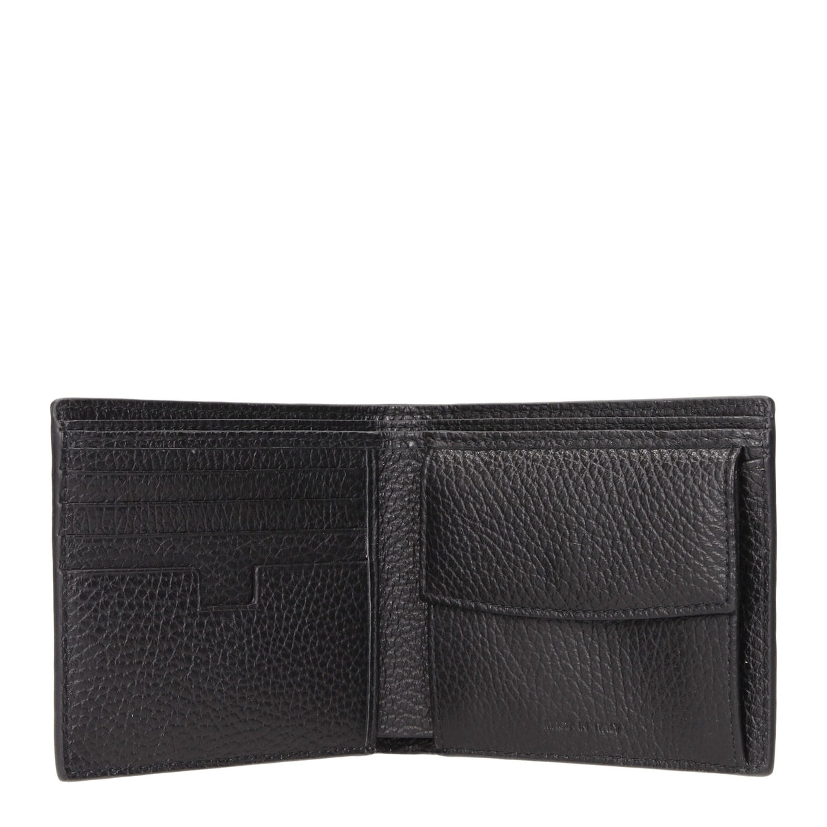 Testoni Portefeuille en Cuir Noir - Élégance et Praticité
