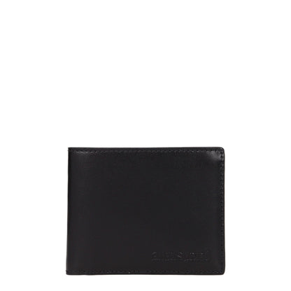 Portefeuilles en cuir noir Testoni