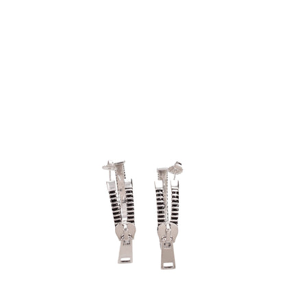 Boucles d'oreilles Marc Jacobs en argent gris