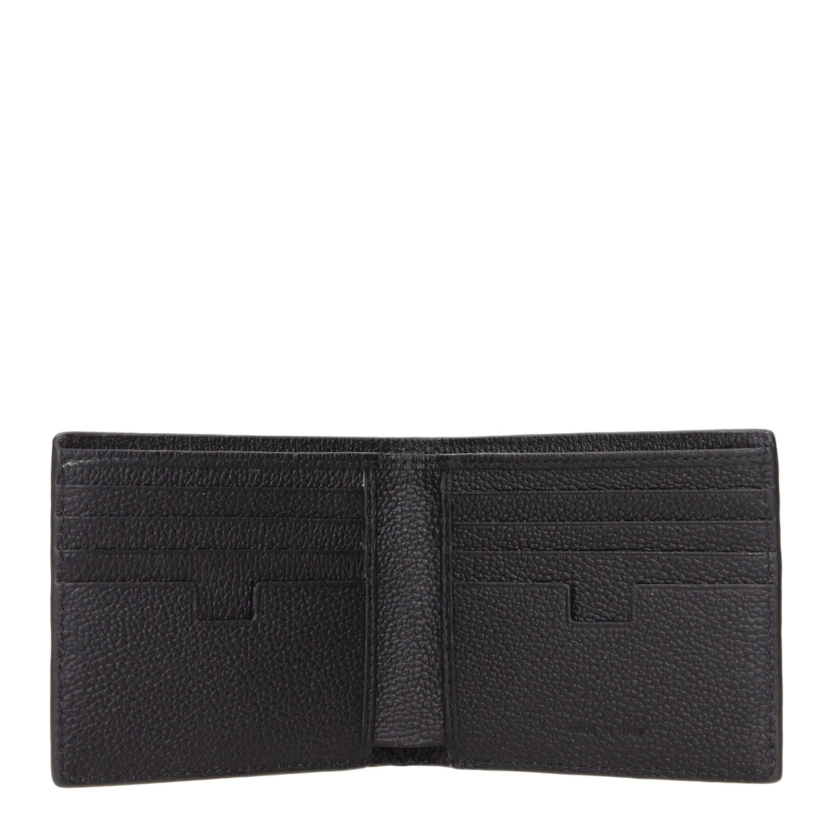 Portefeuille en Cuir Noir Testoni - Élégance et Praticité